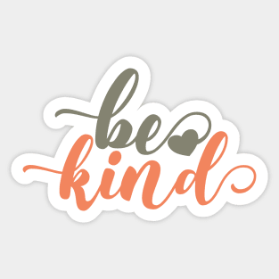 Bee Kind Smile Sticker